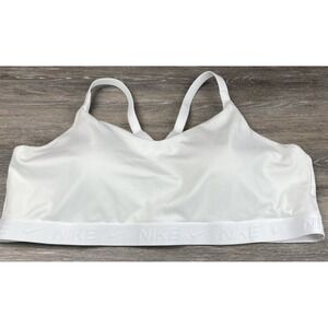 Nike Women  Dri Fit Indy Light Support Padded Sports Bra FD1064-100 Size 3X